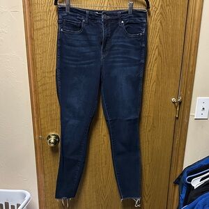 Kut from the Kloth Connie High-rise Dark Wash Skinny Jeans